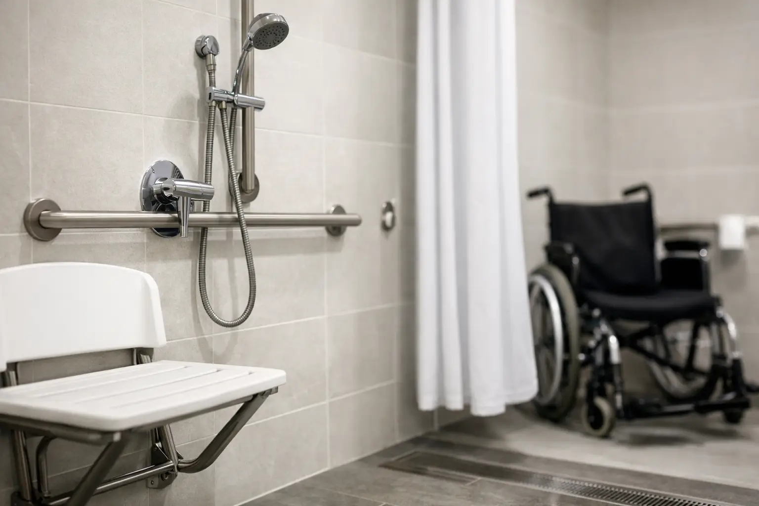 ADA Accessible Shower Systems for Commercial Jobs