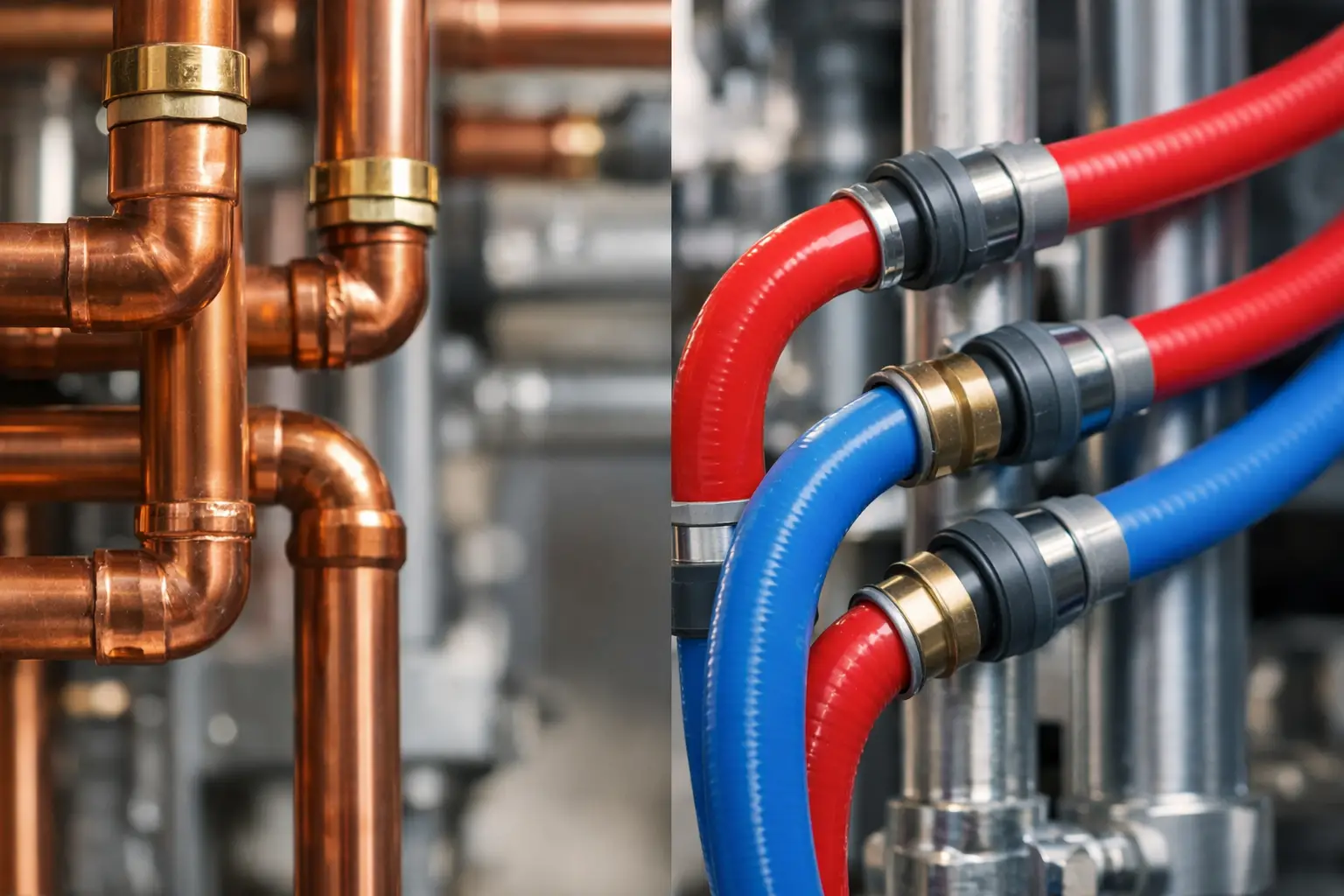 Copper vs PEX Commercial Piping: What Fits?