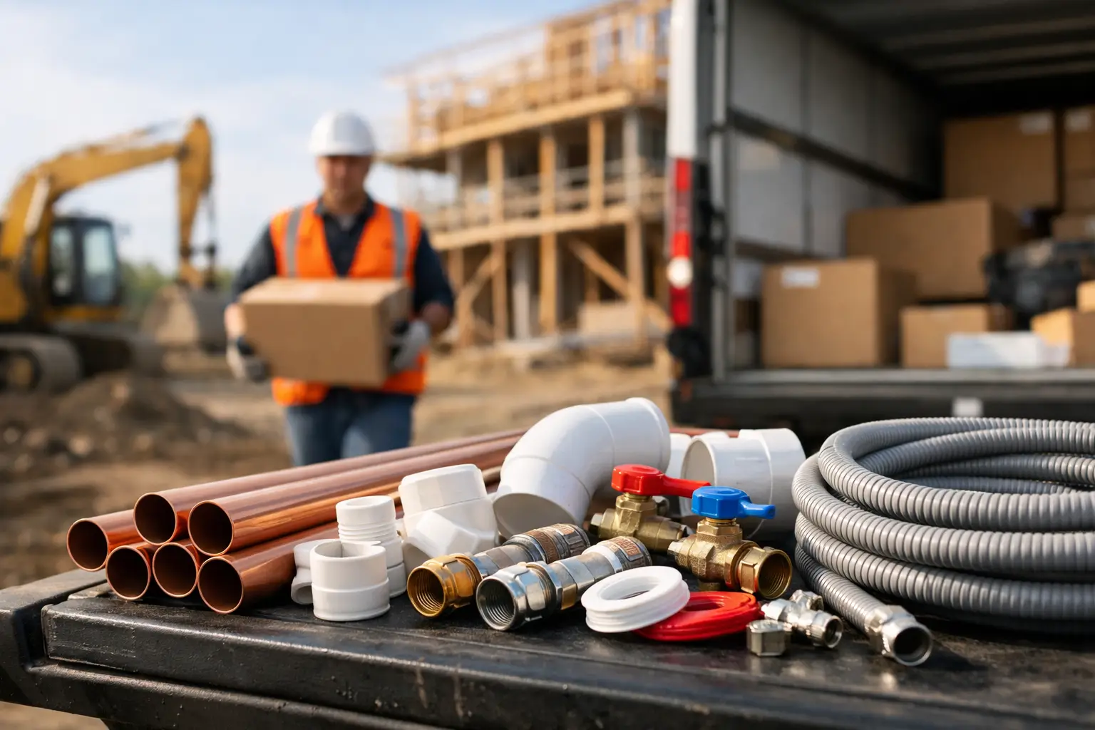 Urgent Jobsite Plumbing Materials, On Time